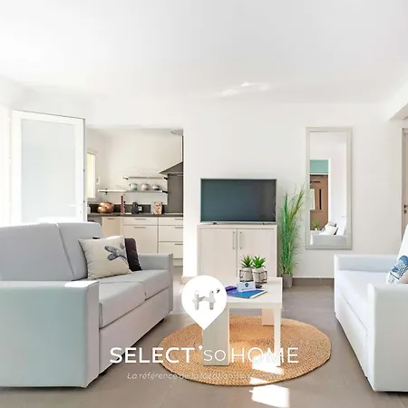 Appartement Select'sohome - Joli T4 Avec Jardin, Terrasse Et Parking Privé Pour 6 Personnes !- Fos-02 Le Lavandou