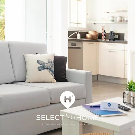 Select'sohome - Joli T4 Avec Jardin, Terrasse Et Parking Privé Pour 6 Personnes !- Fos-02